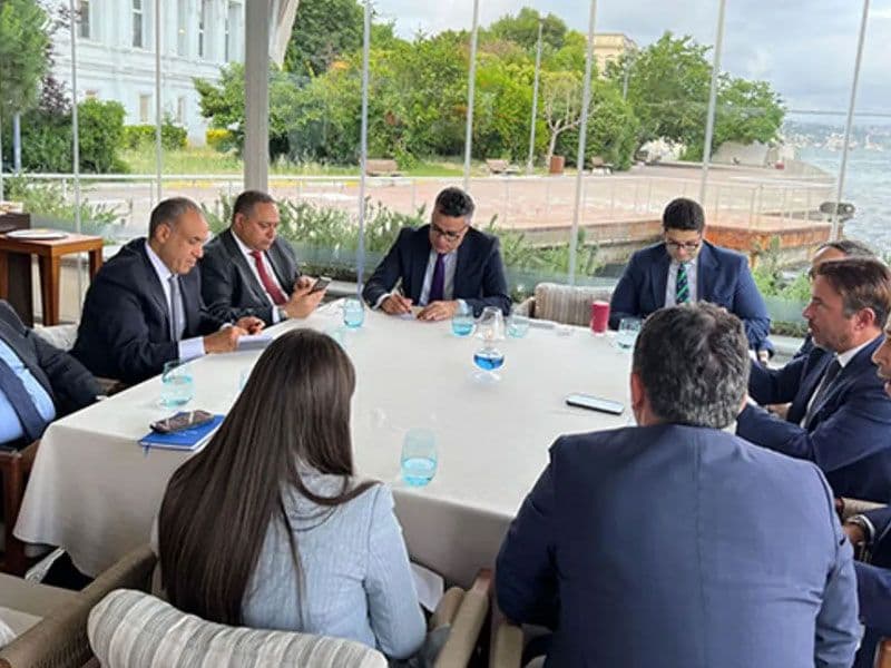 Mısır Dışişleri Bakanı Badr Abdelatty, İstanbul’da Türk İş Dünyasının Davetiyle Sahada