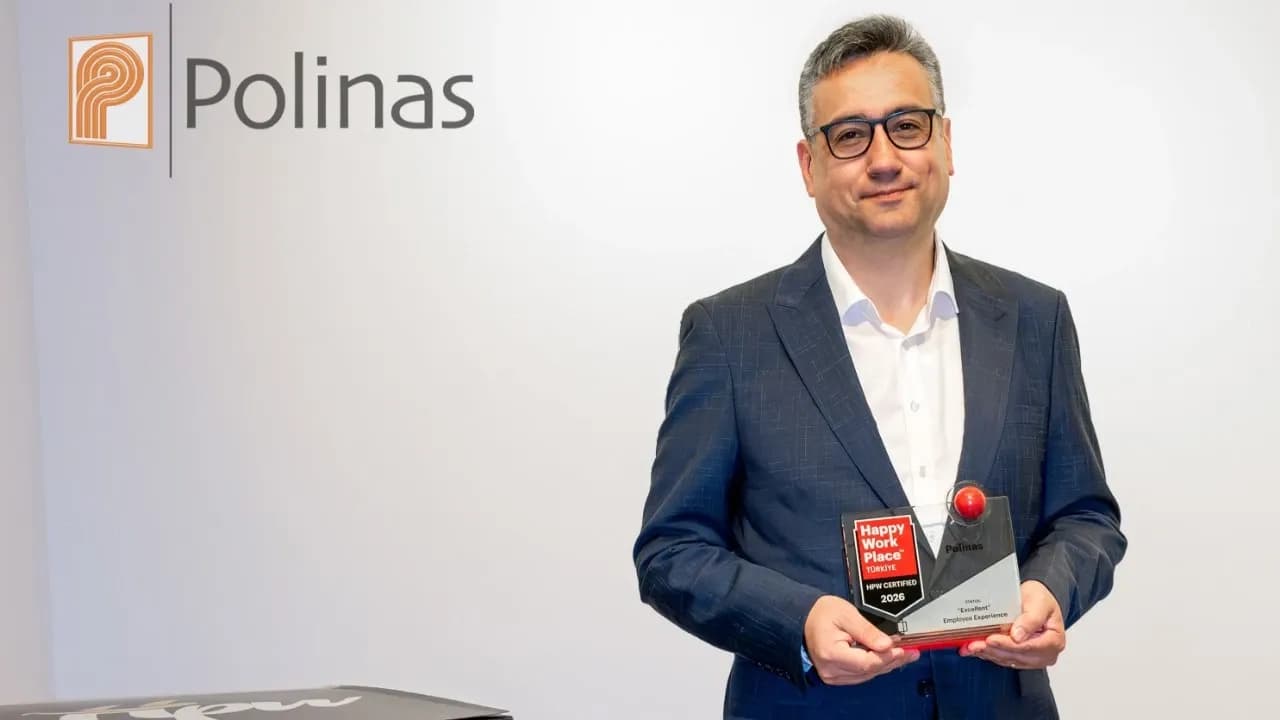 Polinas, Happy Place to Work'ten Mükemmel Çalışan Deneyimi Ödülünü Aldı